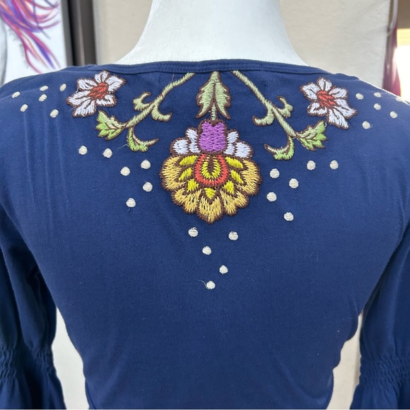 JWLA Blue embroidery dress NWT, Size S - Picture 11 of 11